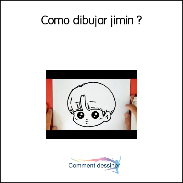 Como dibujar jimin